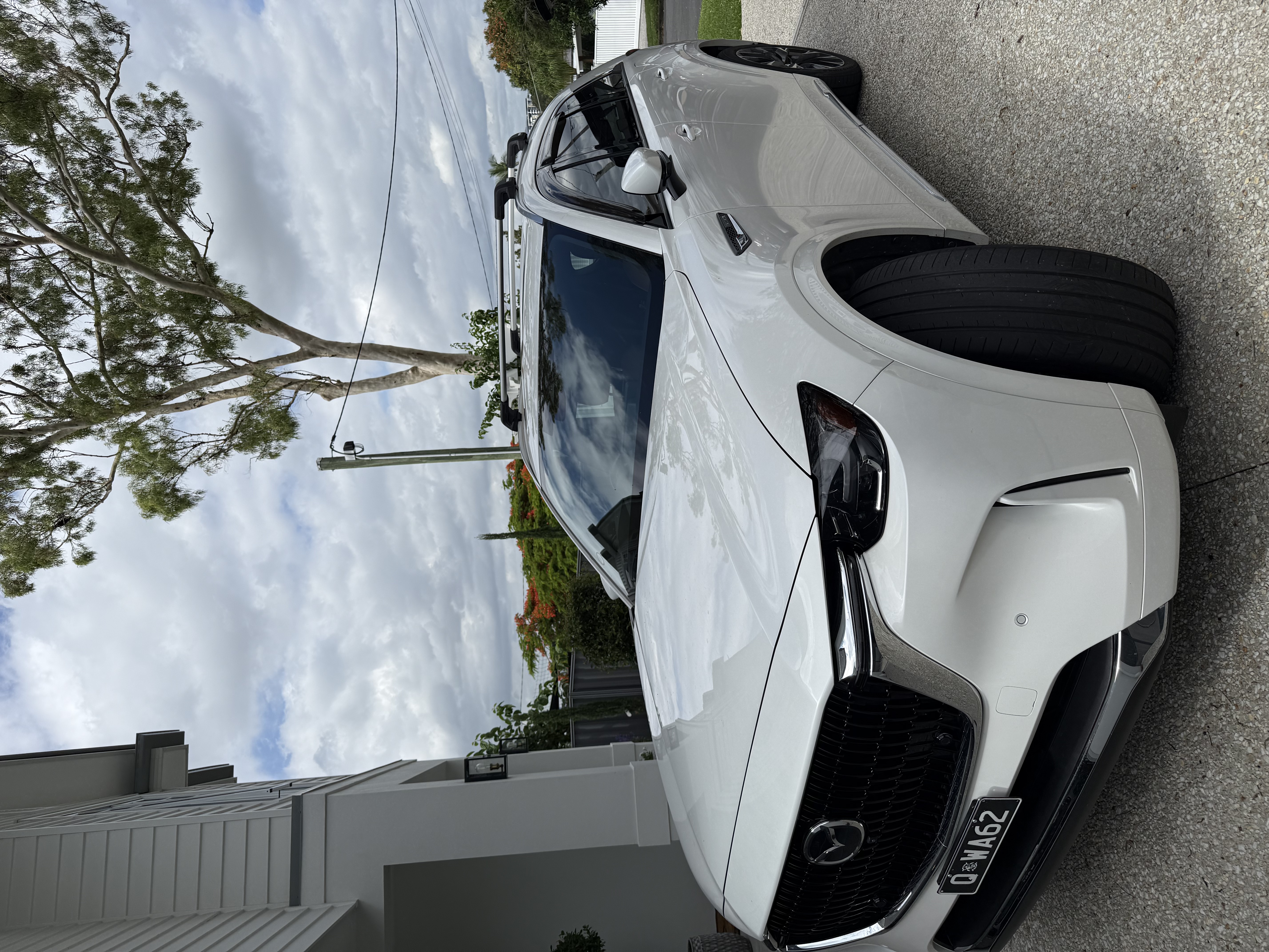 Mazda exterior detail